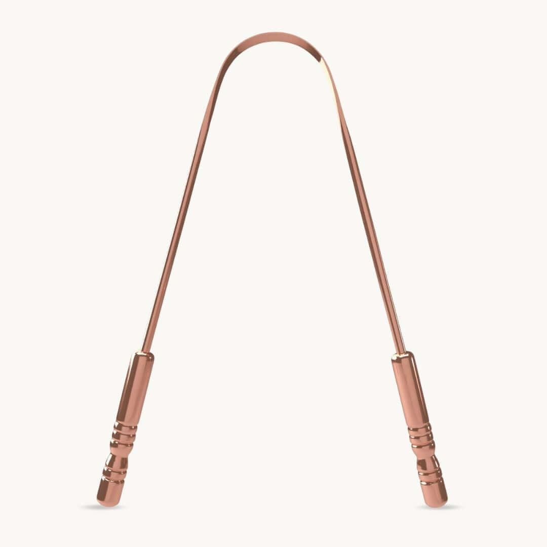 Copper Tongue Cleaner - Double Handle
